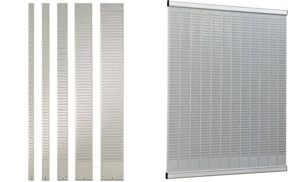 Kartenträger-Modul 64mmx955mm grau-2