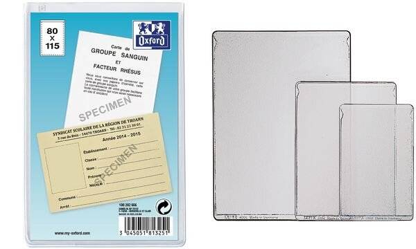 ELBA Ausweishülle, PVC, 1-fach, 0,15 mm, Format: DIN B4 (335168900)