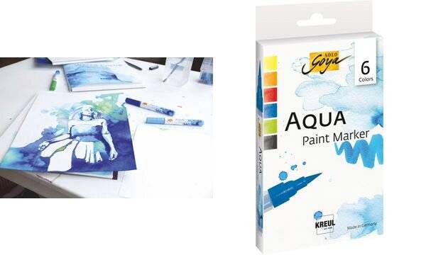 KREUL Aqua Paint Marker SOLO Goya, 6er-Set-1