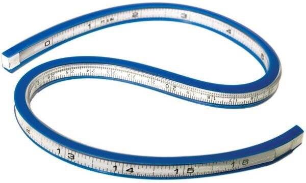 WESTCOTT Flexibles Kurvenlineal, Länge: 400 mm (16") (62350360)-0
