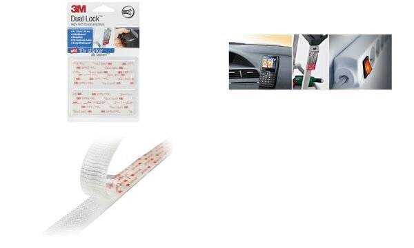 Dual Lock High-Tech Druckvers. 4 x 19 mmx10cm - Artikel: 4046719620548-2