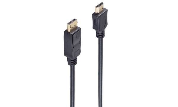 Displayport 19-pin auf HDMI Stecker 2m-3