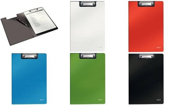 LEITZ Klemmbrett-Mappe Solid, DIN A4, Polyfoam, weiß (80396211)-2