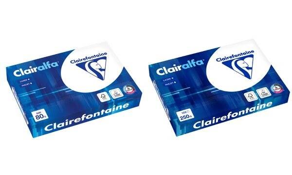 Clairalfa Multifunktionspapier, DIN A4, 100 g/qm, extra weiß (8011222)-0