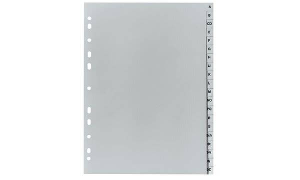 Herlitz A4 - Trennelement - 20 Teile - vorgedruckt: A-Z-7