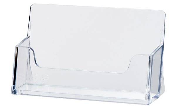 helit Visitenkarten-Aufsteller, Kunststoff, transparent (5170386)-2