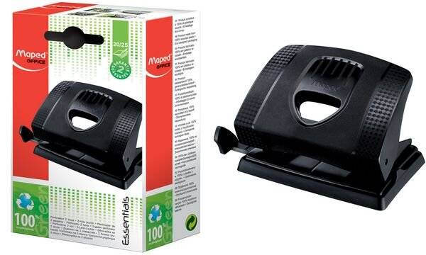 Maped Locher Essentials Green 20/25, schwarz-1