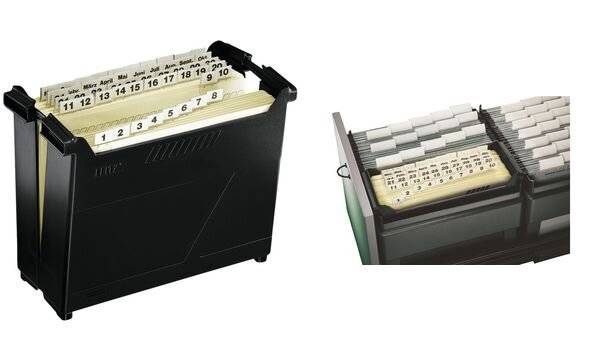 Hängemappenbox Leitz Termin-Sets schwarz-2