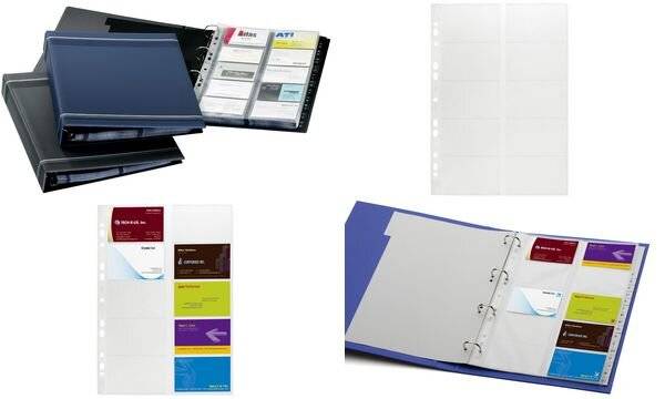 DURABLE VISIFIX - Visitenkartenbuch - vorgedruckt: A-Z-7