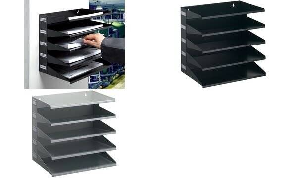 DURABLE Sortierstation Business, 5 Fächer, schwarz (9336001)-0