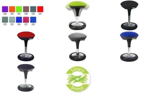Topstar Sitzhocker "Sitness 20", apfelgrün (77400010)