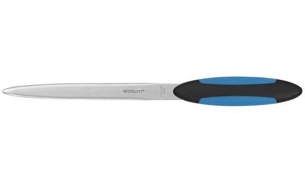 WESTCOTT Brieföffner, Länge: 190 mm, Softgrip-Griff (62350170)