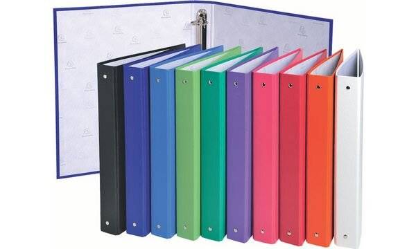 Ringbuch DIN A4 PP 4Ringe 30mm schwarz-2