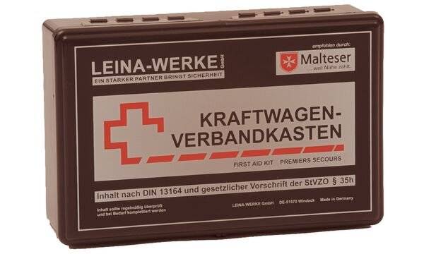 LEINA KFZ-Verbandkasten Unser Bester, Inhalt DIN 13164 (89101041)-2