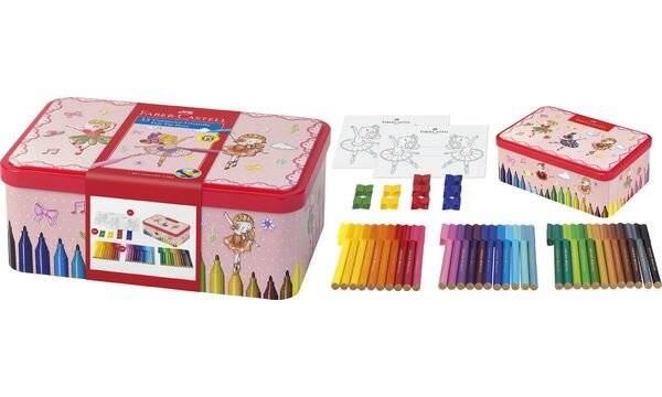 Faber-Castell CONNECTOR Ballerina - Filzstift - ausgewählte leuchtende Farben (Packung mit 33)-5