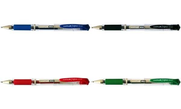 uni-ball Gelschreiber SIGNO broad (UM153C), schwarz (5662454)