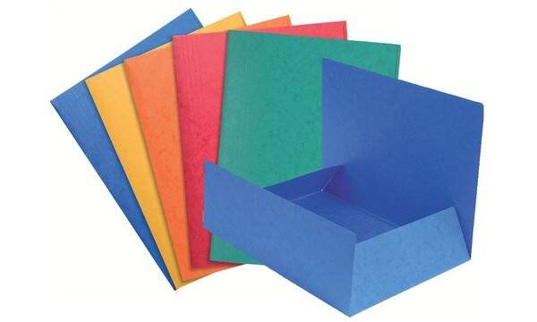 EXACOMPTA Sammelmappe, DIN A4, Karton, blau (8700180)