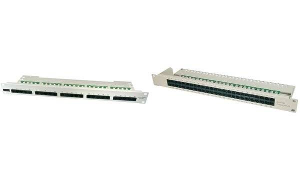 DIGITUS - CAT 3 ISDN Patch Panel, ungeschirmt, grau-8