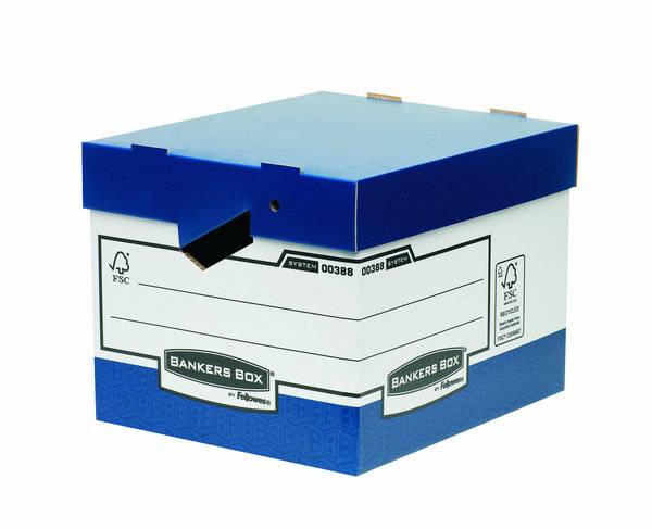 Archivbox Ergo Box Heavy Duty blau - Artikel: 128014100-3