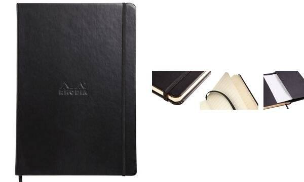 RHODIA Notizbuch "Webnotebook", DIN A5, gepunktet, schwarz-5
