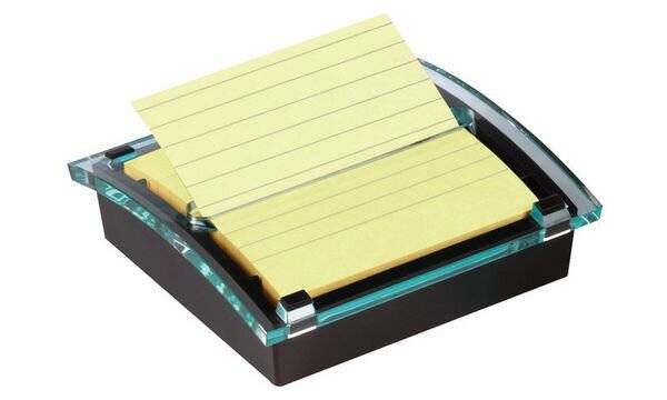 Post-it Z-Notes Spender, schwarz/transparent, inkl. 1 Block (9006129)-2