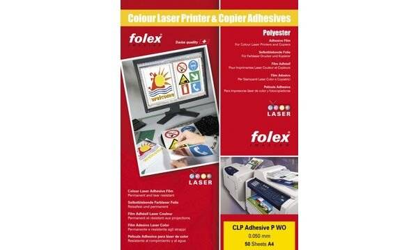 FOLEX Color-Laserfolie CLP Adhesives P WO, DIN A3-0