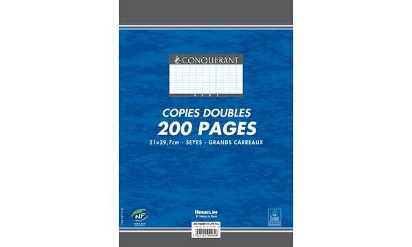 CONQUERANT Sept Kanzleipapier, DIN A4, SEYES, 100 Blatt (339205700)