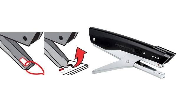 Maped Heftzange Essentials E4400, schwarz (82440010)-2