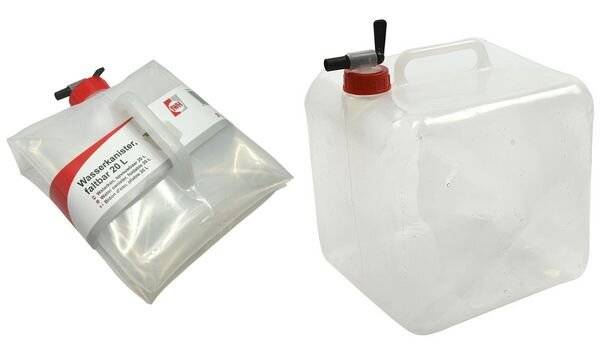IWH Wasserkanister mit Zapfhahn, 10 Liter, faltbar (11570178)