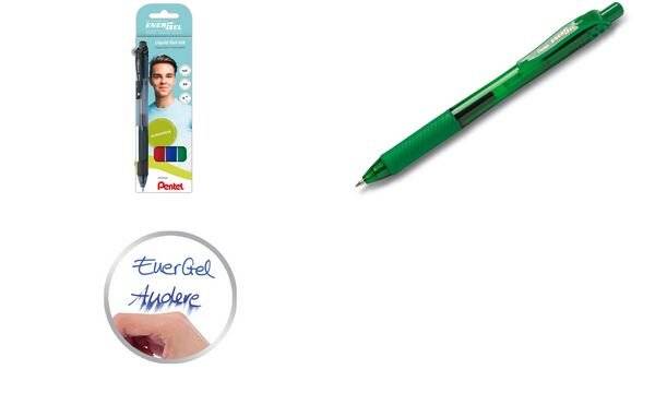 Pentel Liquid Gel-Tintenroller EnerGel-X BL107, 4er Etui (5103007)-2