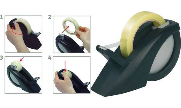 Maped Tischabroller Expert Compact Pro Green, schwarz/grau (83750001)-2