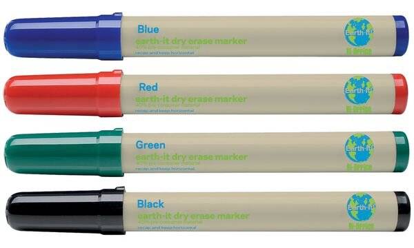 Bi-Office recycelte Whiteboard-Marker "Earth", sortiert-1