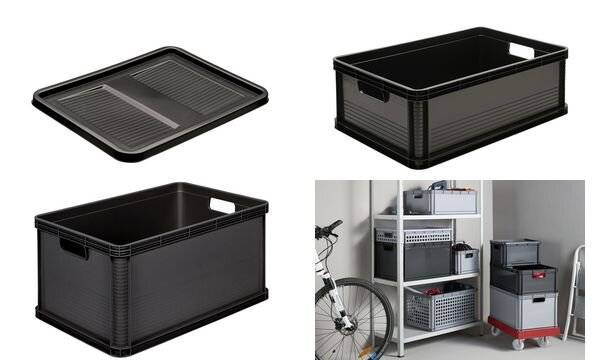 keeeper Deckel roberta für Transportbox robert, graphite (6440583)-3