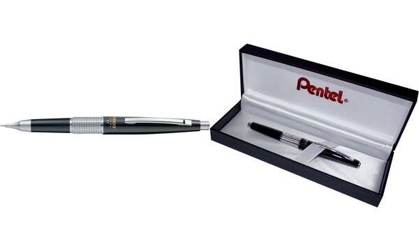 Pentel Druckbleistift KERRY P1037, schwarz-metallic (5231678)-2