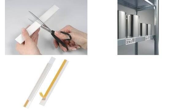 Beschriftungsschiene Scanfix selbstklebend 1000x30mm transparent-2