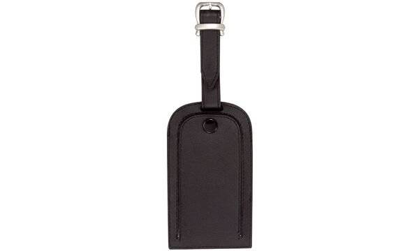 JSA Gepäckanhänger, aus Leder, schwarz (5317674)