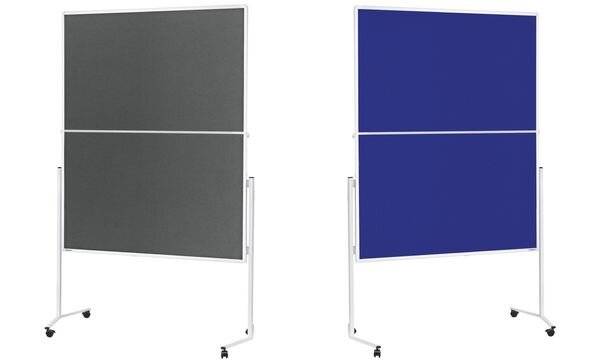 Moderationstafel 1500x1200mm Filz blau-3