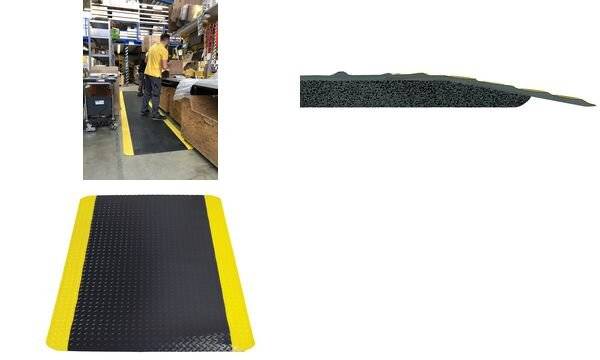 Arbeitsplatzmatte Yoga Deck Ultra 90x150cm schwarz-4