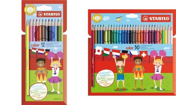 STABILO Buntstifte color, sechseckig, 30er Karton-Etui (5550048)-2