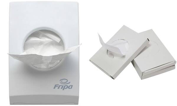 Fripa Hygienebeutelspender, Kunststoff, weiß-1