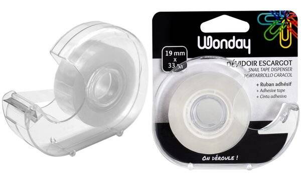Wonday Handabroller inkl. 1 Klebefilmrolle 19 mm x 33 m (61450008)-1
