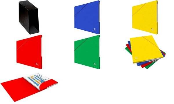 Oxford Eckspannermappe EUROFOLIO+ ALPINA, DIN A4, gelb (5402063)