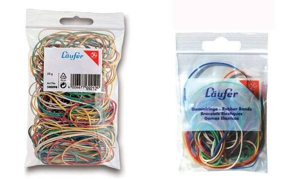 Läufer Gummiringe RONDELLA im Beutel, sortiert, 50 g-3