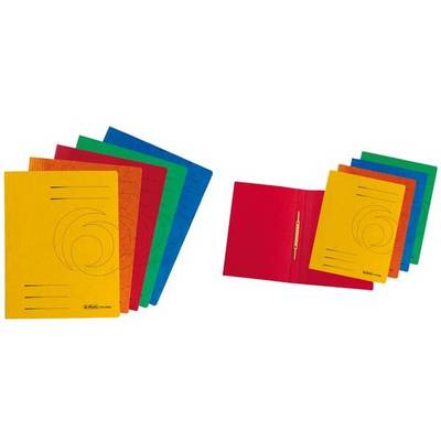 herlitz Schnellhefter easyorga, A4, Karton, blau (11094703)-0