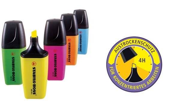 Textmarker Boss Mini pink-5