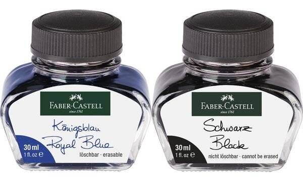 FABER-CASTELL Tinte im Glas, königsblau, Inhalt: 30 ml (5660946)