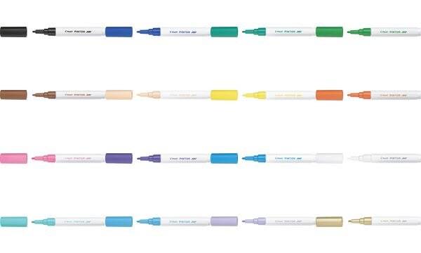 PILOT Pigmentmarker PINTOR, fein, metallic-blau (5045226)-0