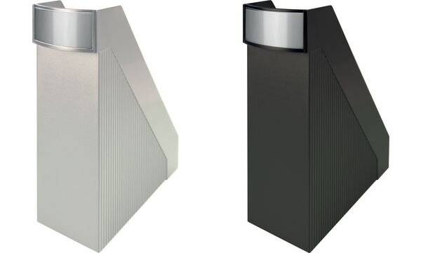 Stehsammler Linear 10x27x29cm lichtgrau-1