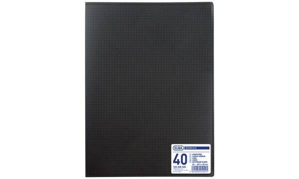 Oxford Sichtbuch "Memphis" DIN A3, mit 20 Hüllen, schwarz (335339500)-0