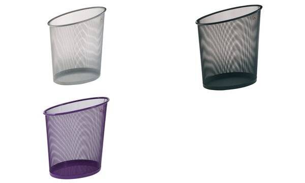 ALBA Papierkorb "MESHCORB", aus Drahtmetall, 18 L, schwarz-1